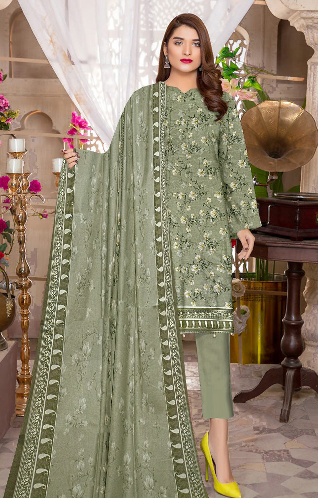 Printed LAWN 3PC- S0002