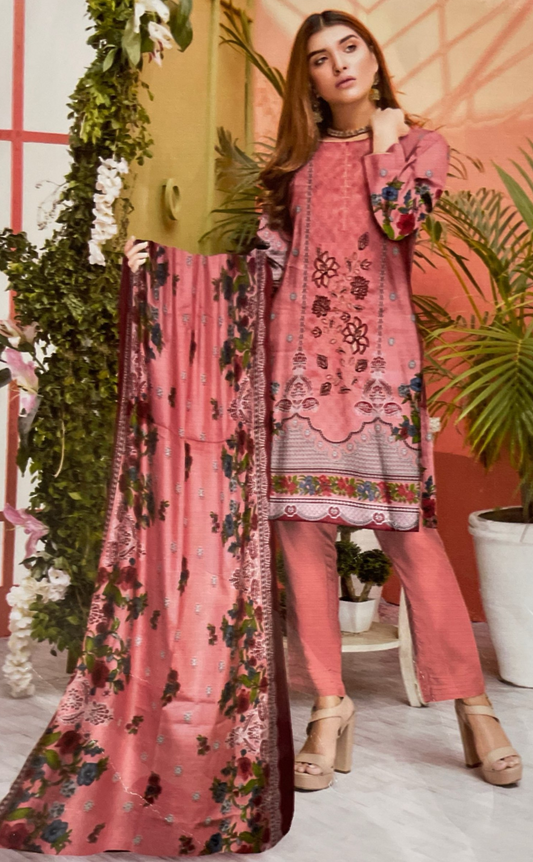 LAWN EMBROIDERED S0003