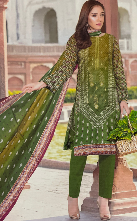 LAWN EMBROIDERED S0004