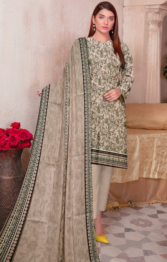 Printed LAWN 3PC- S0004