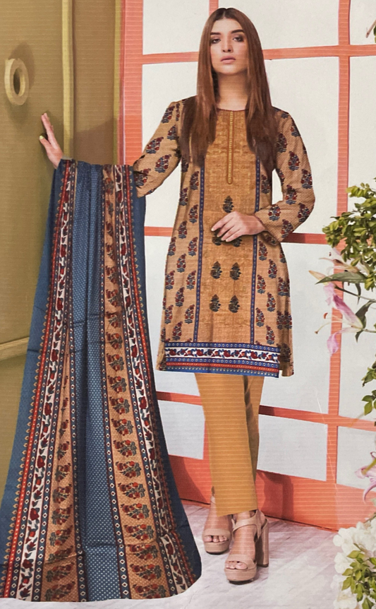 LAWN EMBROIDERED S0007