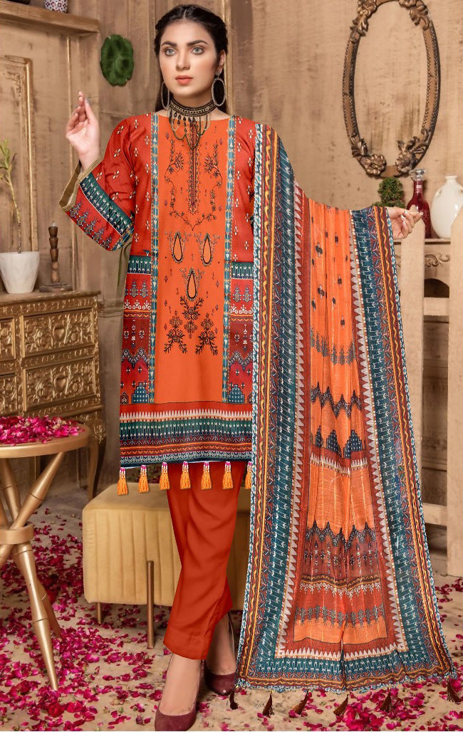Digital Embroidered Shirt - z00010